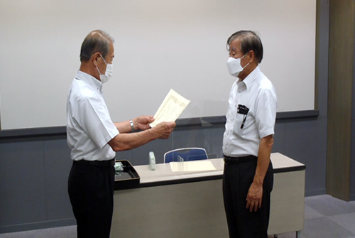砂防ボランティア功労賞